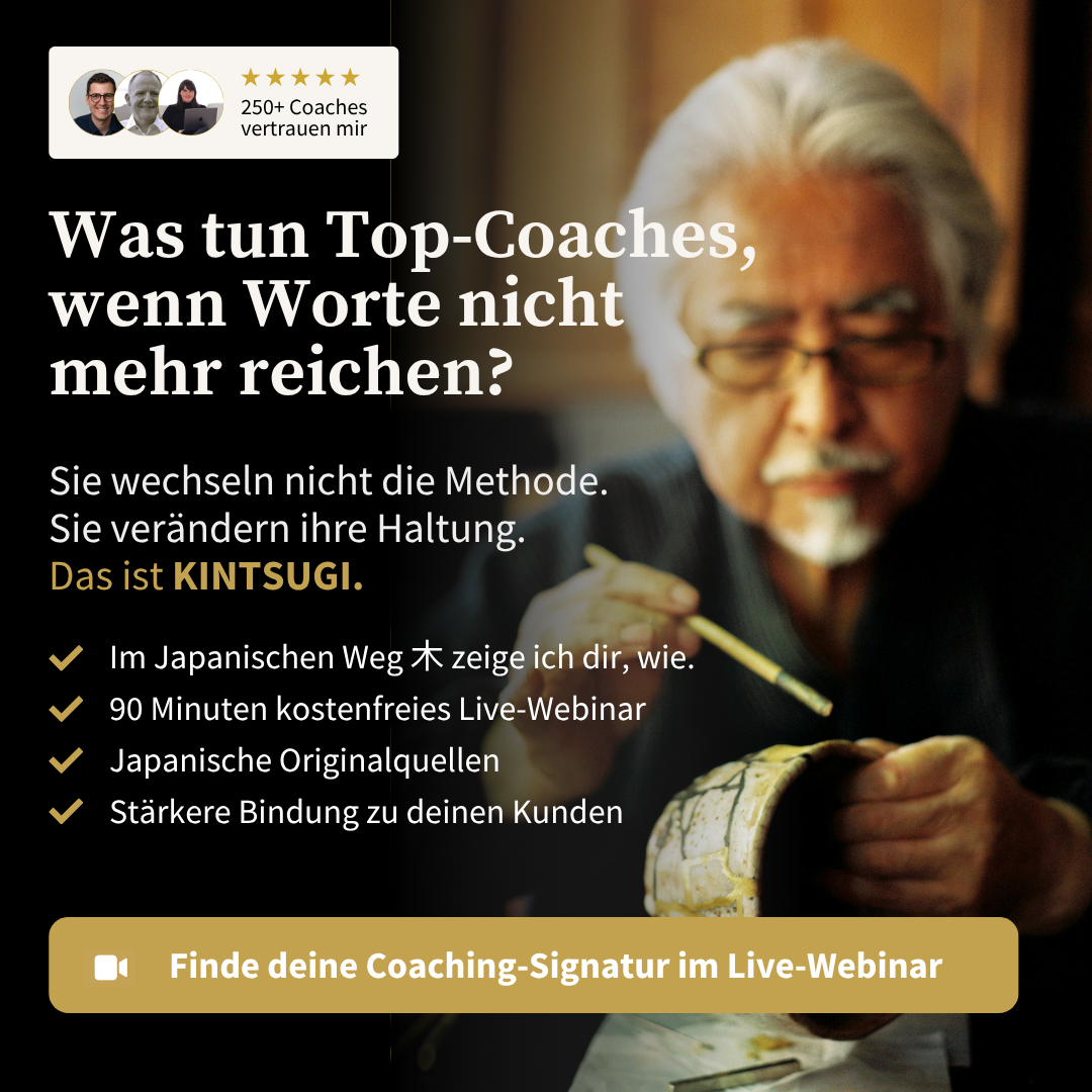 Der Japanische Weg: Einladung zum Webinar