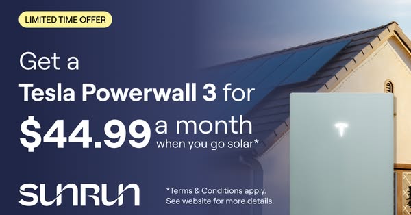 Sunrun: Solar und Speicher als Monatsangebot