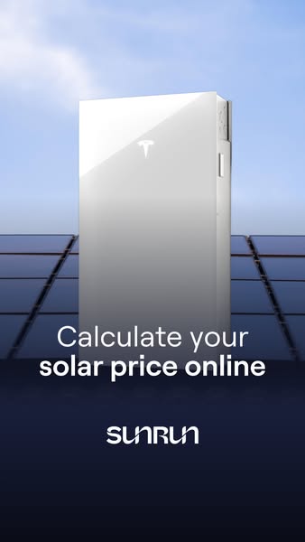 Sunrun: Online-Preisberechnung für Solar