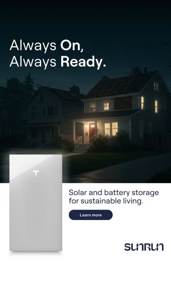 Sunrun: Solar und Speicher: Always On, Always Ready